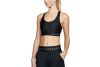 Biustonosz sportowy Under Armour ARMOUR MID KEHOLE Black